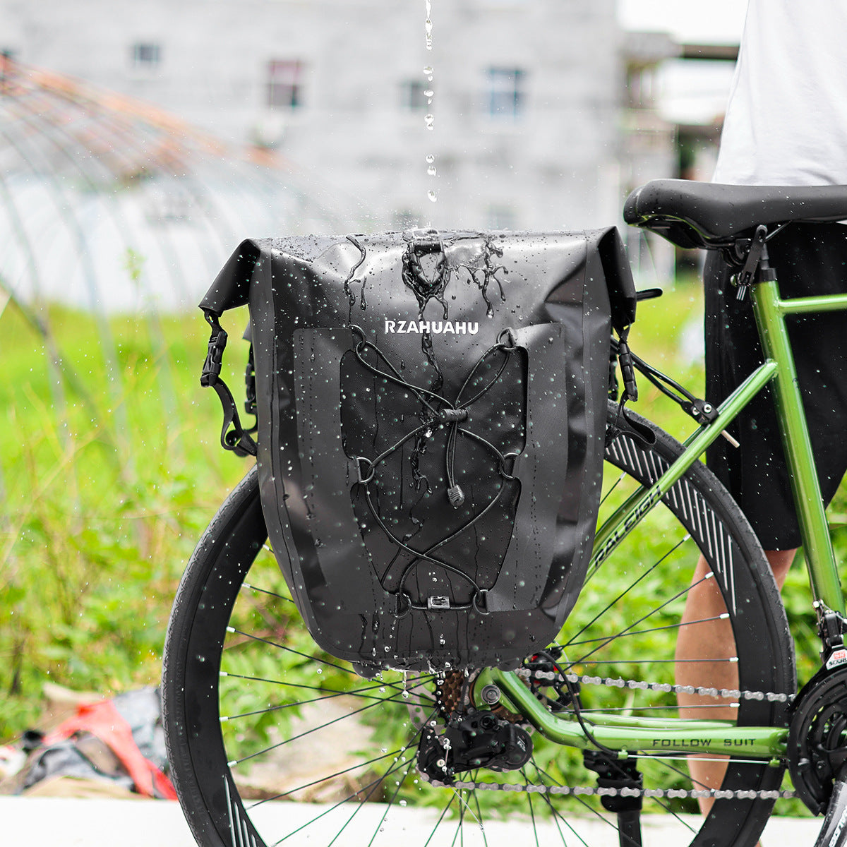 Bicycle rear rack bag